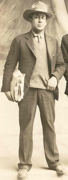 David Alfaro Siqueiros, photographed by an unknown photographer circa 1922-1924, roughly a year before he helped found the Mexican muralist movement's painters' union.